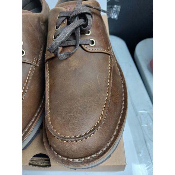 NEW W DEFECT Clarks Men\'s Gravelle Low Oxford, Tan Leather-SZ 9.5 main image 5